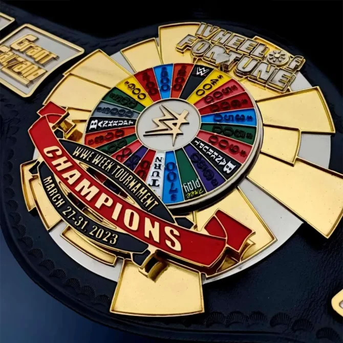 WHEEL OF FORTUNE CHAMPIONSHIP BELT