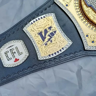 CANADIAN FOOTBALL LEAGUE CUSTOM MADE CHAMPIONSHIP BELT