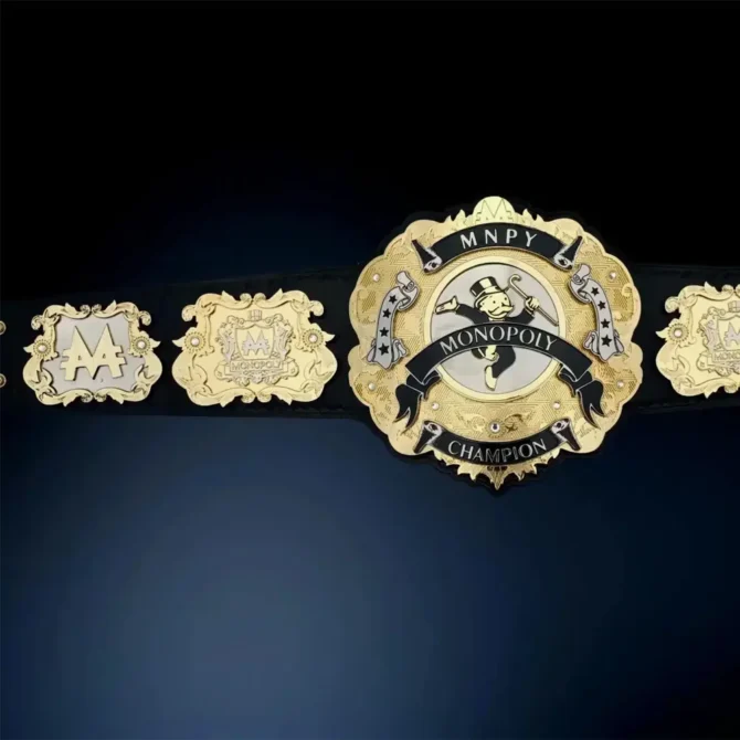 CRAFT YOUR VICTORY WITH A CUSTOM TITLE BELT