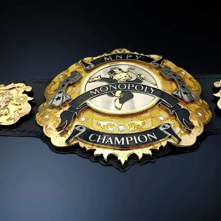 CRAFT YOUR VICTORY WITH A CUSTOM TITLE BELT