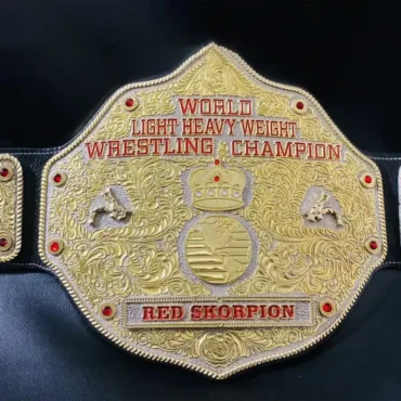 CRUMRINE BIG GOLD CHAMPIONSHIP BELT