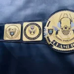 CUSTOM DESIGN WWE BIG EAGLE BELT