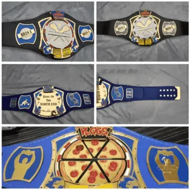 Custom Designed Spinner Championship Belts