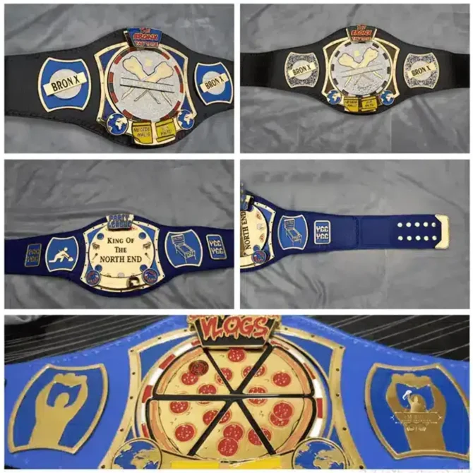 Custom Designed Spinner Championship Belts