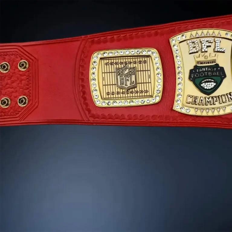 FANTASY FOOTBALL 24k Gold BELT SPINNER