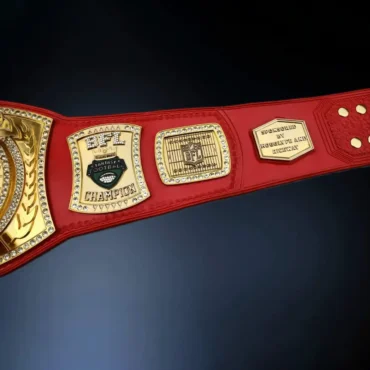 FANTASY FOOTBALL 24k Gold BELT SPINNER