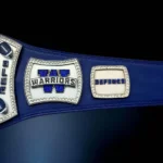 Fantasy Football Blue Strap Spinner Belt