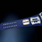 Fantasy Football Blue Strap Spinner Belt