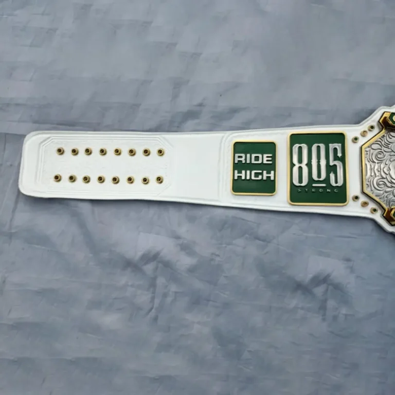 Fantasy Football White Strap Championship Belt