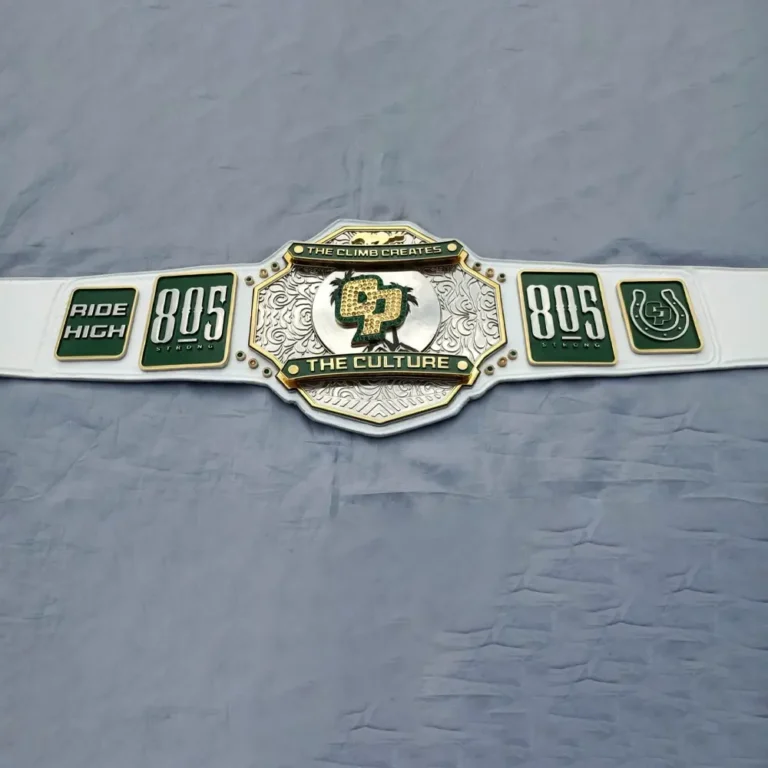 Fantasy Football White Strap Championship Belt