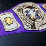 Mayflower Spinner Blue Strap Championship Belt