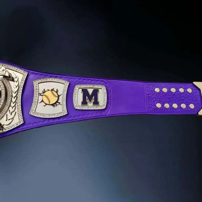 Mayflower Spinner Blue Strap Championship Belt