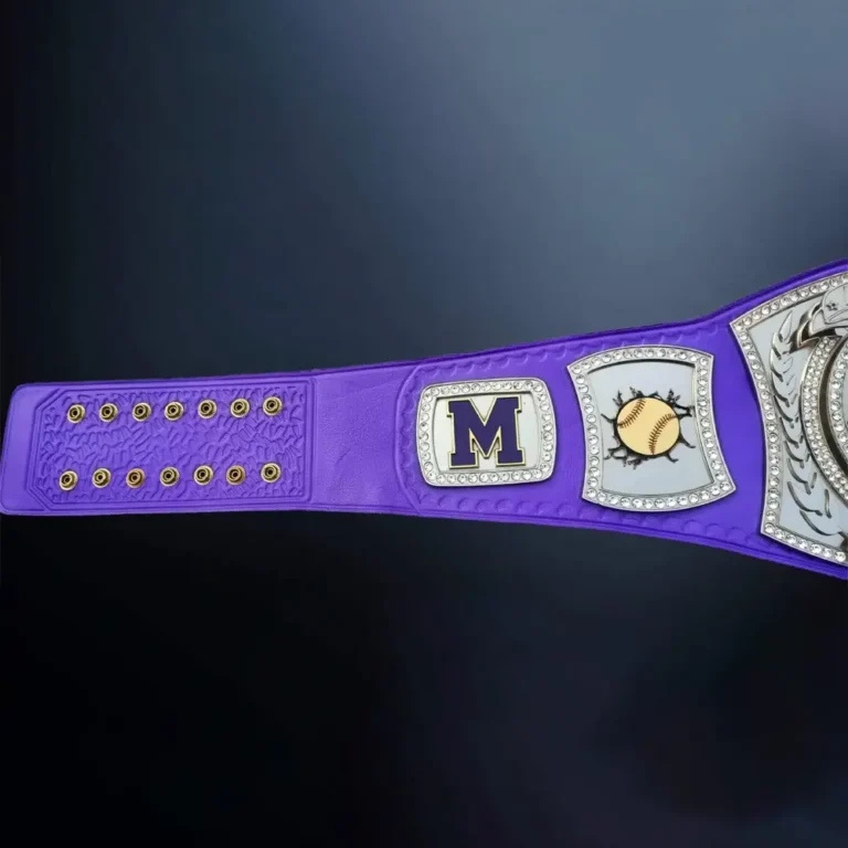 Mayflower Spinner Blue Strap Championship Belt