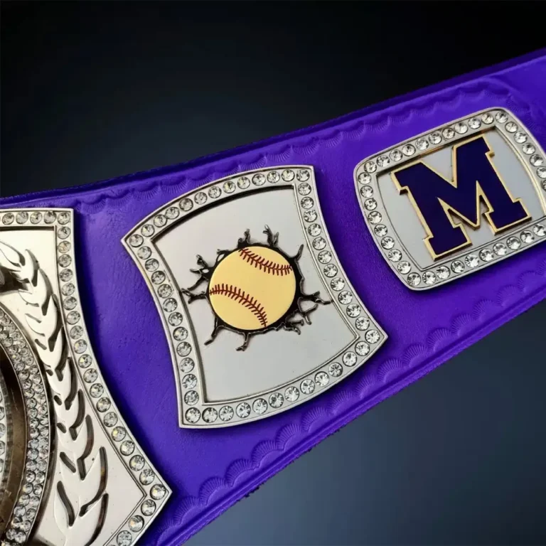 Mayflower Spinner Blue Strap Championship Belt