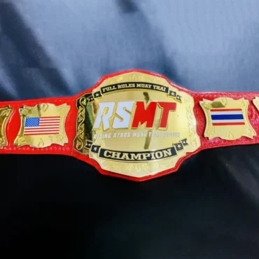 Muay Thai Custom Made belts