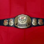 STONE COLD SMOKING SKULL BELT