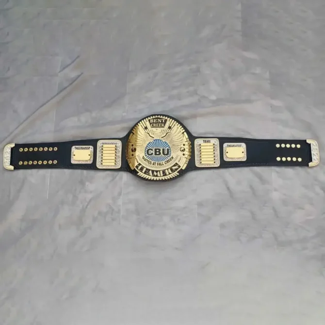 Tag Team 24k Gold Championship Title Belts