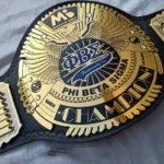 Tag Team 24k Gold Championship Title Belts