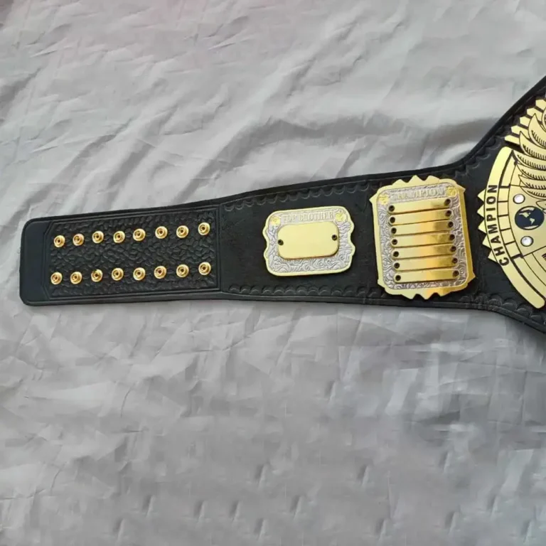 Tag Team 24k Gold Championship Title Belts