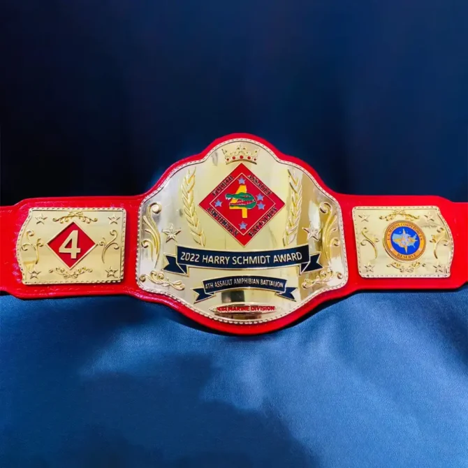 US Marine Corps Championship Belts