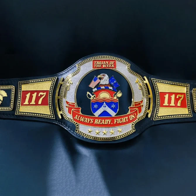 United States Navy Wrestling Belt