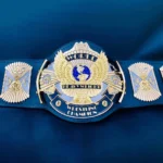 Winged Eagle Dual Plated Championship Belt