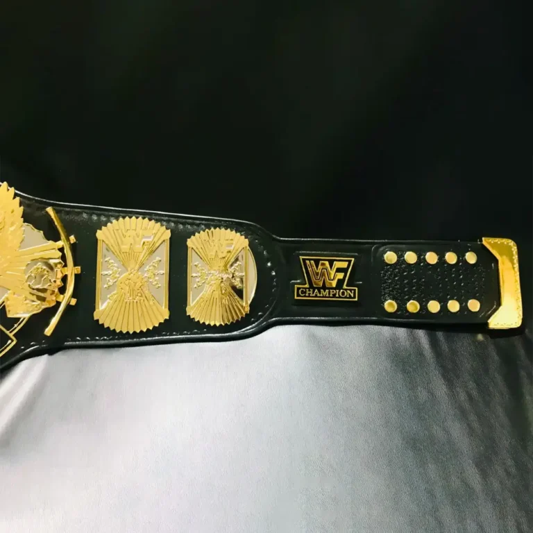 Winged Eagle Dual Plated Championship Belt