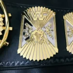 Winged Eagle Dual Plated Championship Belt