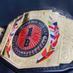 kickboxing championship Title belts