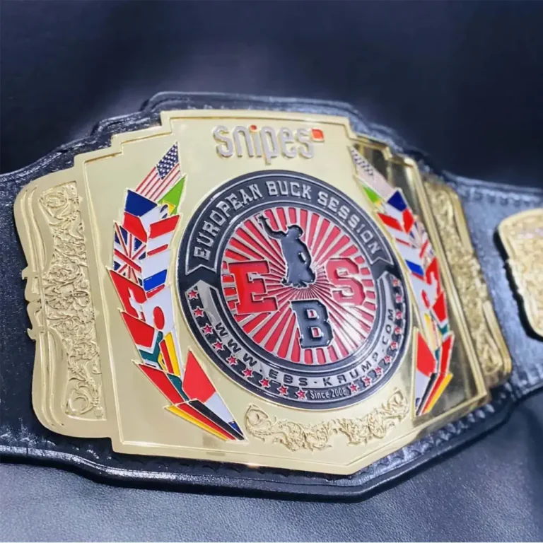 kickboxing championship Title belts