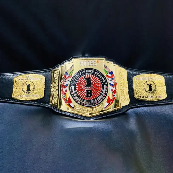 kickboxing championship Title belts