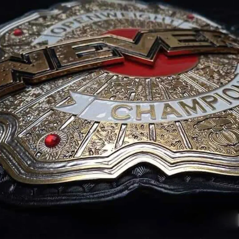 Never Openweight Championship Title Belt