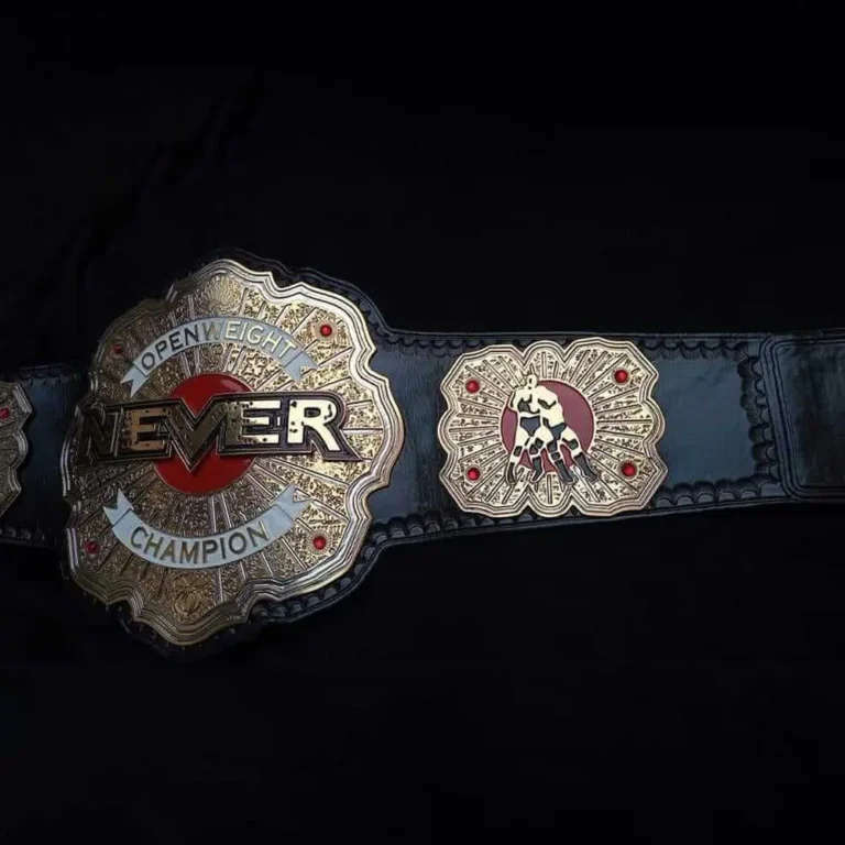 Never Openweight Championship Title Belt