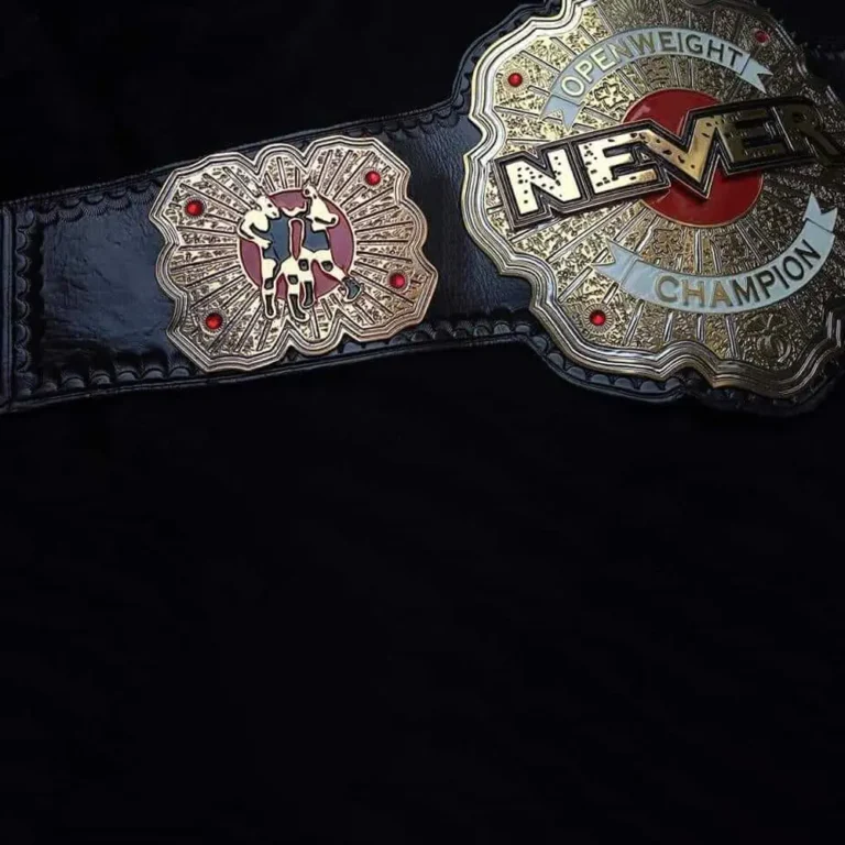 Never Openweight Championship Title Belt