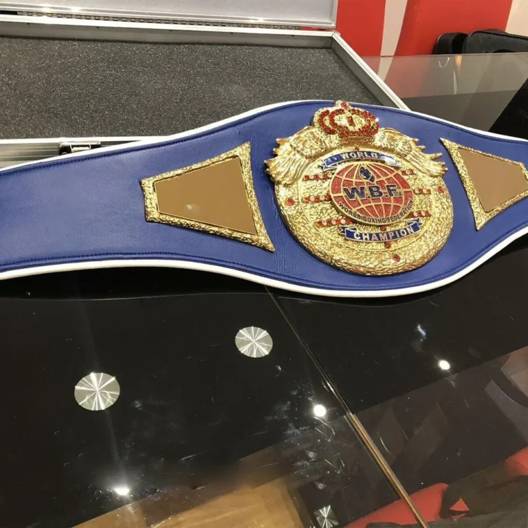 WBO Boxing CNC Made 24k Gold Championship Title Belt