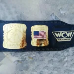 WCW UNITED STATES HEAVYWEIGHT Brass 24k Gold Championship Belt