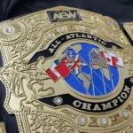 ALL ATLANTIC AEW CNC MADE CHAMPIONSHIP BELT