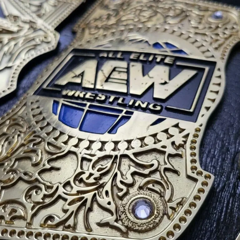 ALL ATLANTIC AEW CNC MADE CHAMPIONSHIP BELT