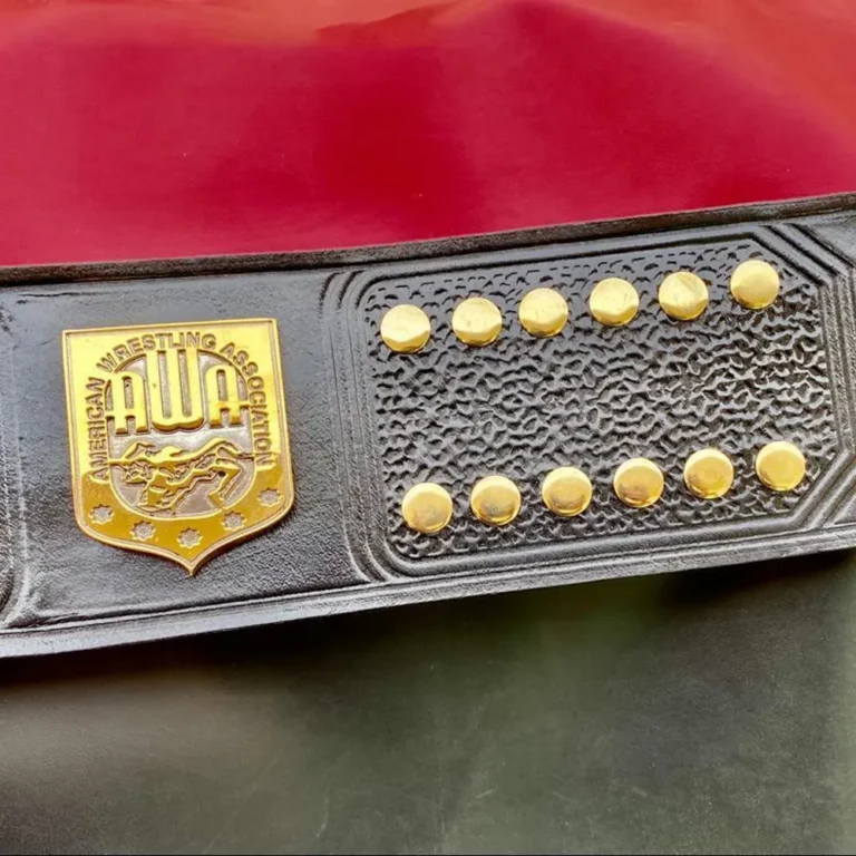 AWA WORLD HEAVYWEIGHT CNC HD CHAMPIONSHIP BELT