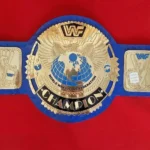 BIG EAGLE WWF ATTITUDE ERA GOLD 24K Championship Title Belt