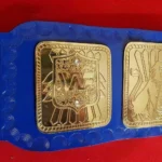 BIG EAGLE WWF ATTITUDE ERA GOLD 24K Championship Title Belt