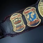 ECW WORLD HEAVYWEIGHT Championship Belt In 24K GOLD