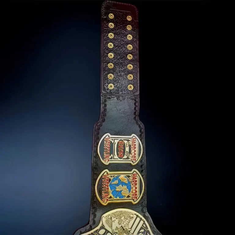 ECW WORLD HEAVYWEIGHT Championship Belt In 24K GOLD