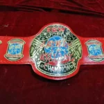 ECW WORLD RED BRASS HEAVYWEIGHT Championship Belt