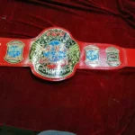 ECW WORLD RED BRASS HEAVYWEIGHT Championship Belt