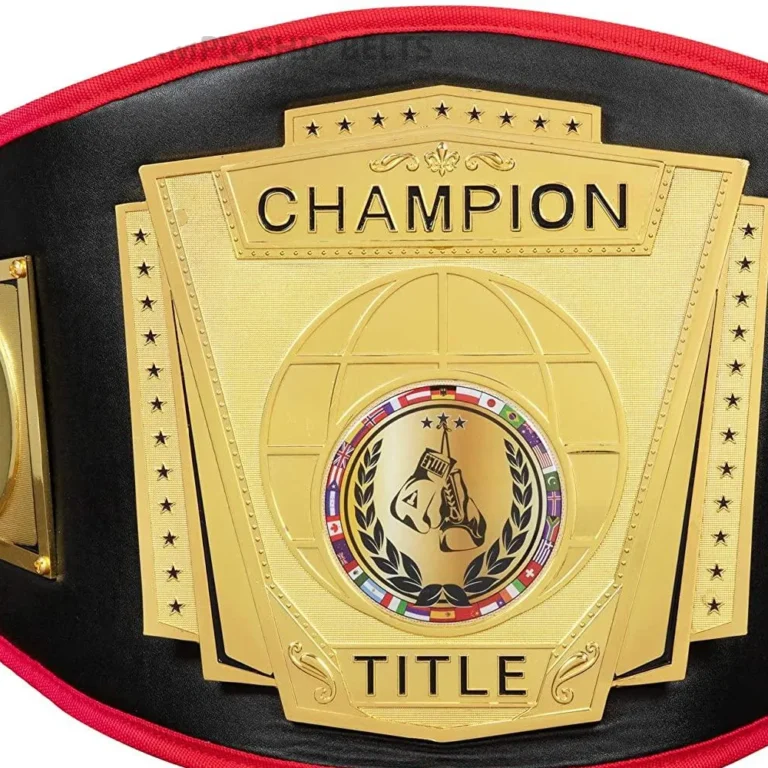 FORCE OF ONE BOXING Title Championship Belt