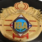 IBA WORLD BOXING TITLE CHAMPIONSHIP BELT