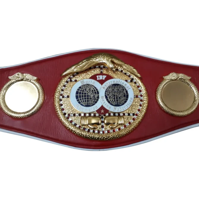 IBF INTERNATIONAL BOXING FEDERATION Title Belt