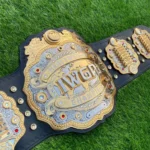 IWGP HEAVYWEIGHT V4 CNC MADE Black Strap CHAMPIONSHIP BELT (Elite Series)