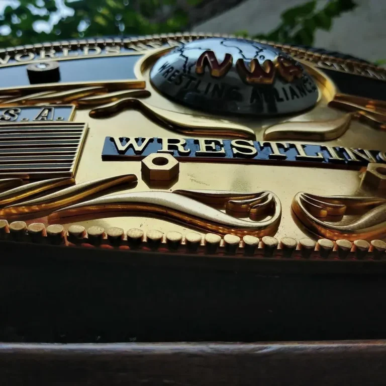 NWA DOMED GLOBE HEAVYWEIGHT 3D CNC MADE CHAMPIONSHIP BELT